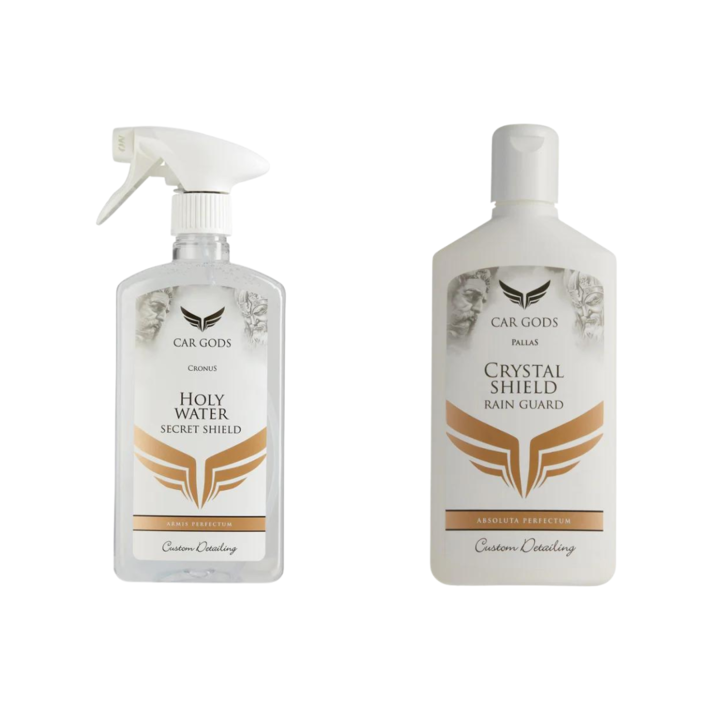 Car Gods Holy Water & Crystal Shield Bundle