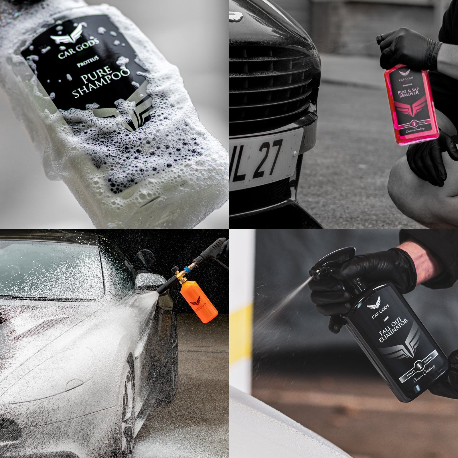 Black Car Cleaning - Ceramic Perfection Kit