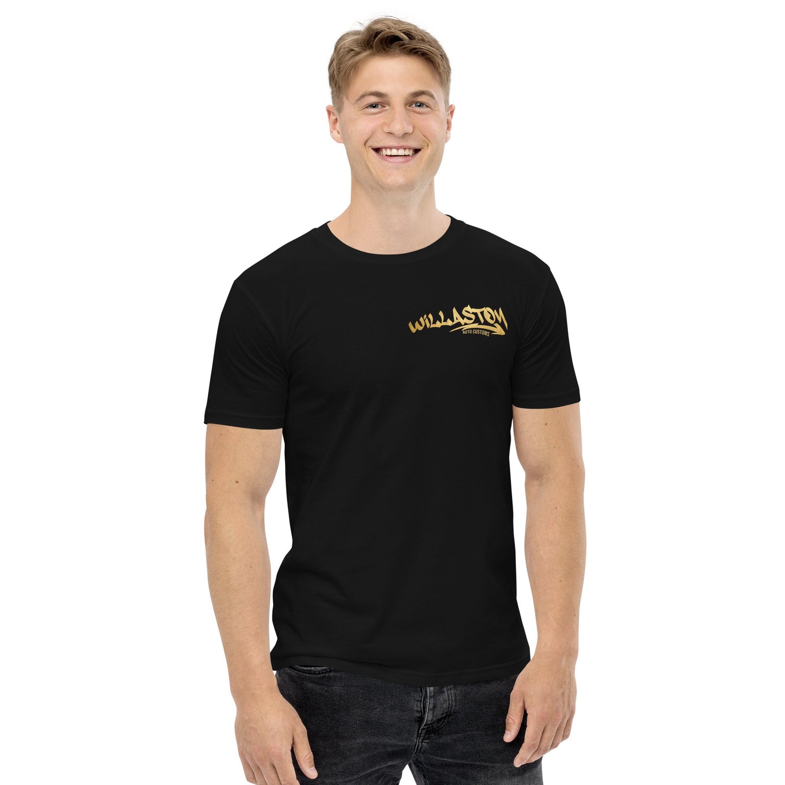 Men's tee - Gold Logo