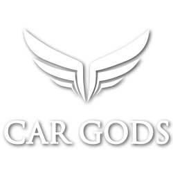 Car Gods White Large Sticker