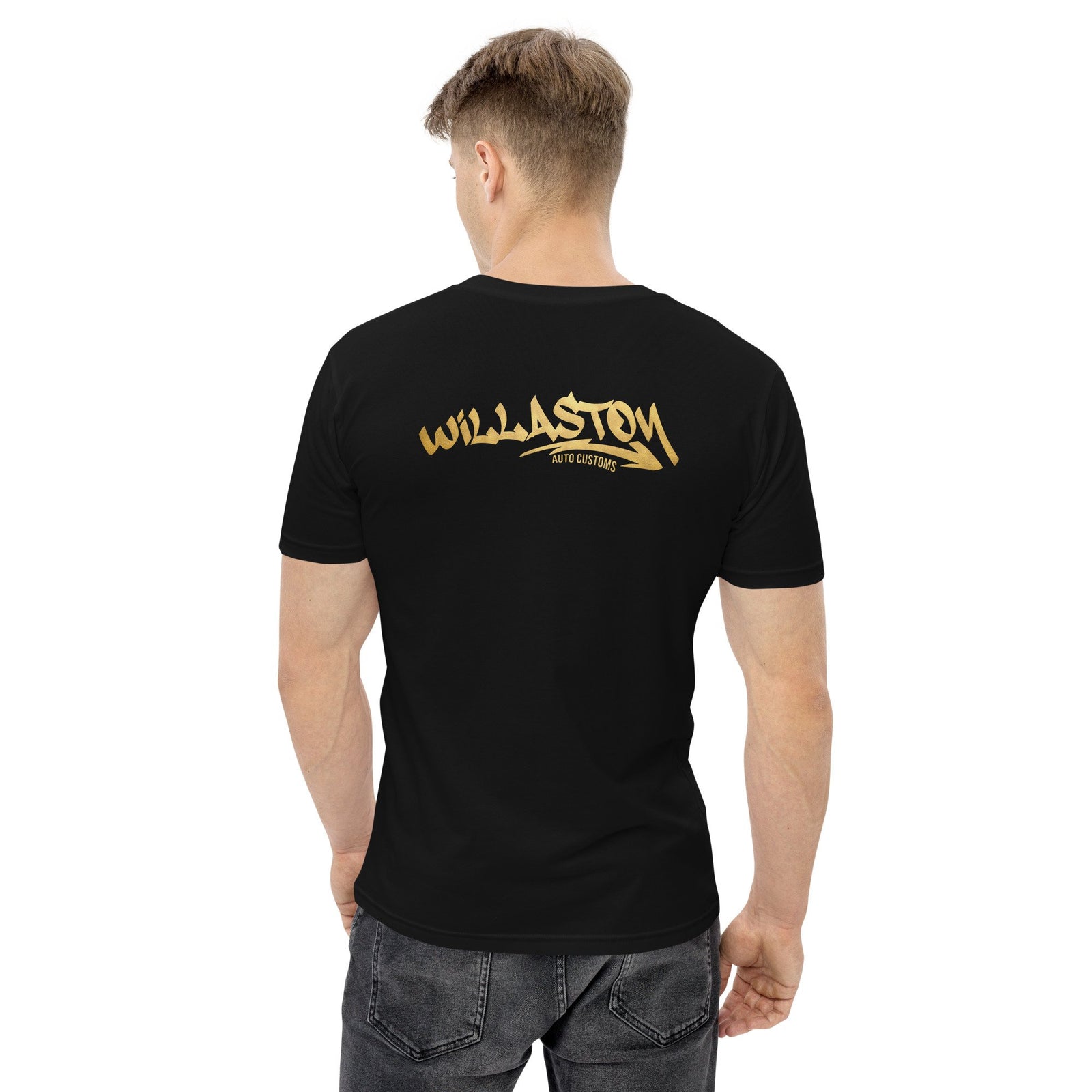 Men's tee - Gold Logo
